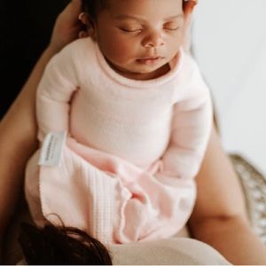 Swaddelini pink swaddle sleep sack- Large